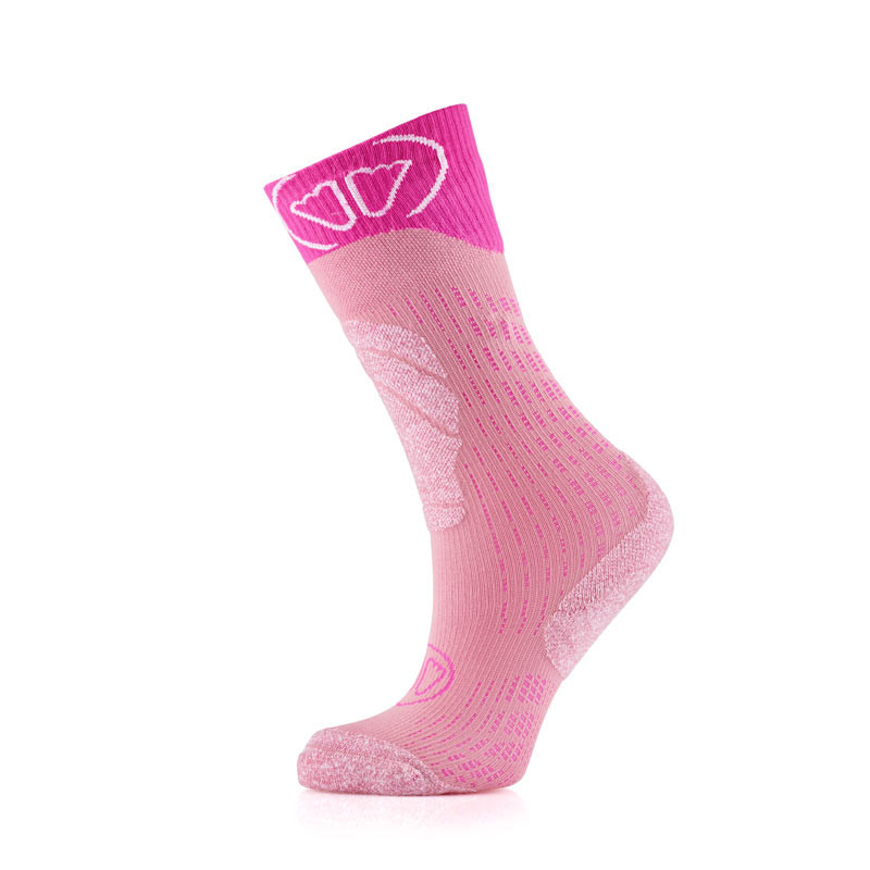 Happy Socks After Ski Socks (dark pink)