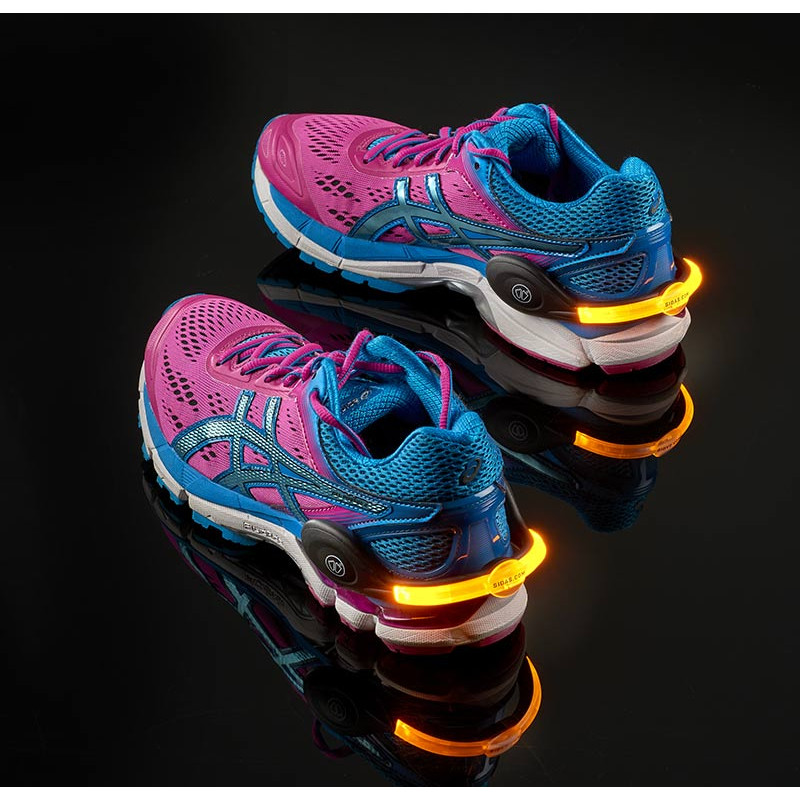 Luminous running shoe clip